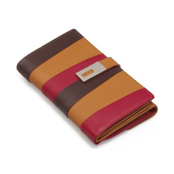 Palazzo N1349 Extra Large orange/rot/braun mit Lasche