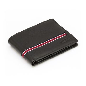 Herren Geldbörse Classic Stripes braun