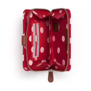 Flamenco N1586.C4286 Punkte rot/weiss