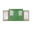 Palazzo N1349 Extra Large penta/pista/parrot mit Lasche &ndash; Verde &ndash; Immagine 3