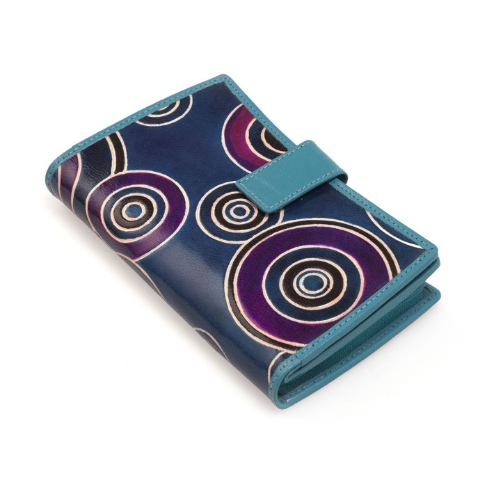 India N1201 Large, blau  mit Lasche &ndash; Blau &ndash; Bild 1