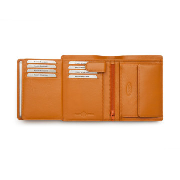 Lili N1117 orange mit Blumenmuster