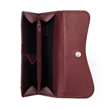 Palazzo N1349 Extra Large cherry/rot/burgundy mit Lasche