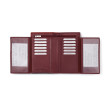 Palazzo N1349 Extra Large cherry/rot/burgundy mit Lasche &ndash; Bordeaux &ndash; Immagine 4