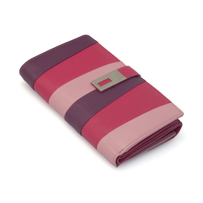 Palazzo N1349 Extra Large d.pink/berry/l.pink mit Lasche &ndash; Rosa &ndash; Imagen 1