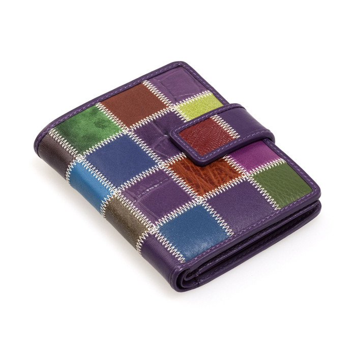 Patchwork 1078 mehrfarbig &ndash; Purple &ndash; Bild 1
