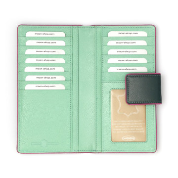 Slim N1603.W6069LS petrol/grn/fuchsia