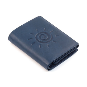 Symbol N651 blau mit Sonnen-Blindpr&auml;gung